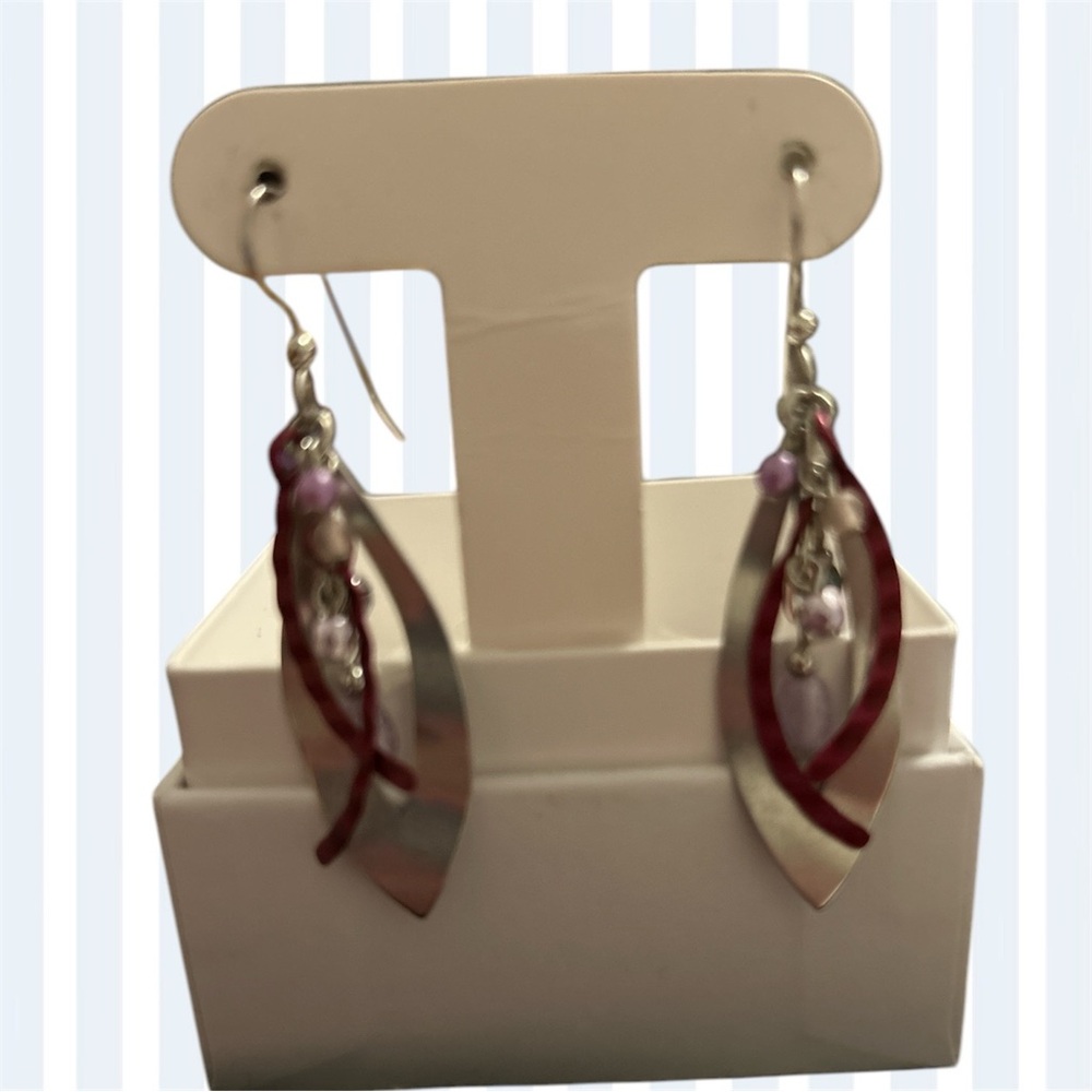 Radiant Blue Crystal Drop Earrings